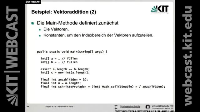 20: Koordination: Vektoraddition, Parallele Algorithmen: Matrix-Vektor-Multiplikation смотреть онлайн