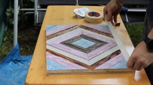 Деревянное панно на стену своими руками. Декор из дерева на стену. DIY 3D wood image.