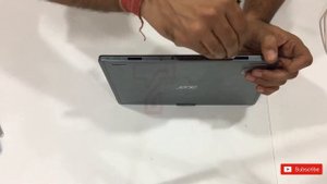 Acer One 10 Back Panel Remove Process
