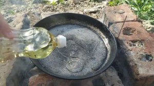 Рецепт картошки на костре