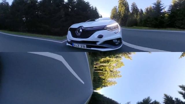 VR Renault Megane RS (2018) 360° Video (4K) Drone 360 смотреть онлайн