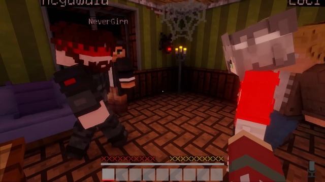 ПРИЗРАК В ЗАБРОШЕННОМ ДОМЕ - PHASMOPHOBIA MINECRAFT смотреть онлайн