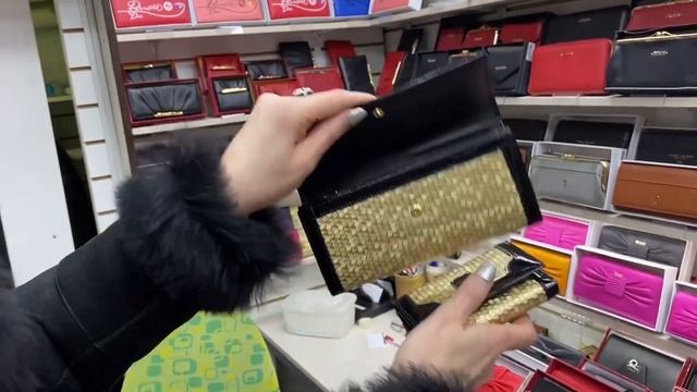 ШОК! Кошельки из натуральной кожи. Садовод смотреть онлайн