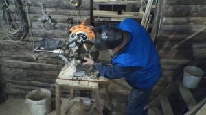 Как заменить диск на торцовке.