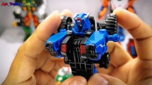 Robot Tobot Toys Mini Champion King Quatran Maximus V Dan Big Beast Mobil Menjadi Robot
