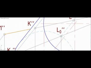 Начертательная геометрия (задача 5-2)