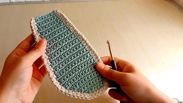 كروشيه شنطة جديدة خفيفة ومتماسكة بتصميم جميل