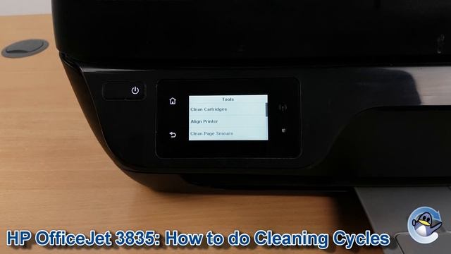 HP Officejet 3835: How to do Printhead Cleaning Cycles and Improve Print Quality