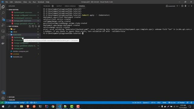 Deploy Multi Tier Docker App to AKS Kubernetes Cluster | Part 4 смотреть онлайн