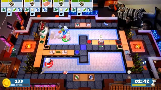 [2] Overcooked! 2 - This is Getting Easier - (Family Game Night)