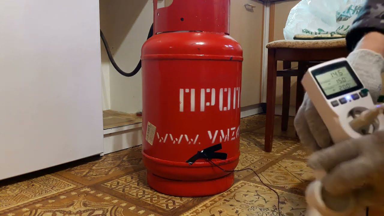 Отогреваем замёрзший газовый баллон. Быстро. Просто. Безопасно. смотреть онлайн