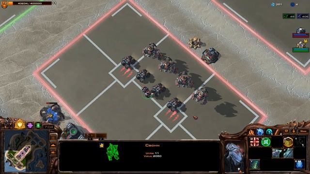 Swann vs Raynor[StarCraft 2 Direct Strike Commanders]#37 смотреть онлайн