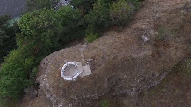 Село Волоське Днепровская область с высоты.