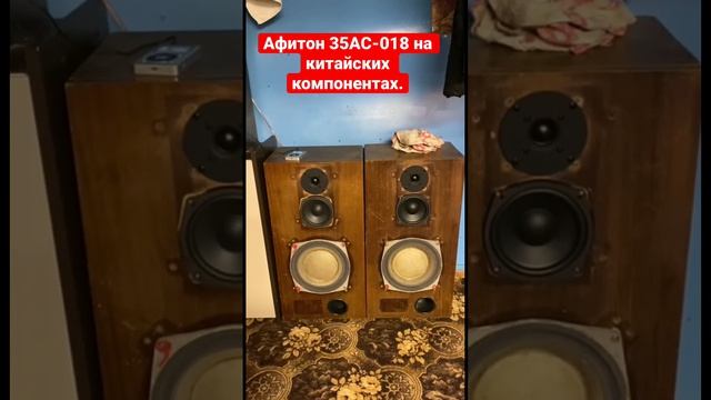 Модернизация акустики 35АС-018 на китайских компонентах (Этап 1). Лайк если нравится результат))