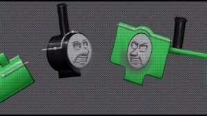 Project G-1 SPEEDPAINT - Mecha Fight (Duck V.S Oliver)