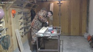 Складной стол в гараж своими руками!