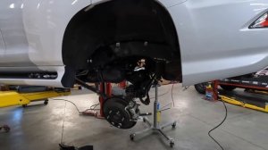 Part 2 Lexus GX460 Lift: REMOVING KDSS GX460 REAR SPRINGS and SHOCKS