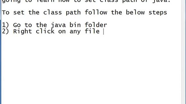 How to set class path for java in windows 7 смотреть онлайн