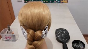 ПРИЧЕСКА С ЗАКОЛКОЙ