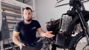 Мотозащита из ПНД на Кросс-Эндуро. Обзор - краш-тест