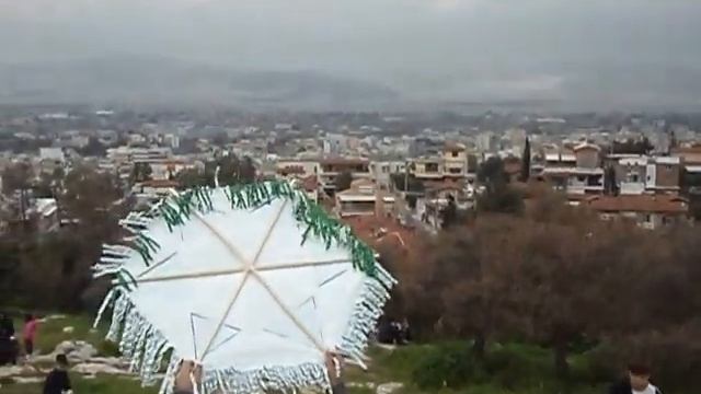 Чистый понедельник . Праздник воздушных змеев . Афины . Холм Нимф . Athens . Hill of Nymphs . смотреть онлайн