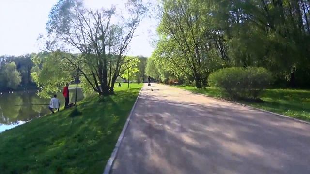 Велопрогулка #8. Терлецкий парк (Москва) - Sony HDR-AS100V