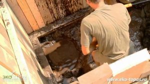 Септик Топас. Модель септик топас 10. Установка в сложный грунт. 0+