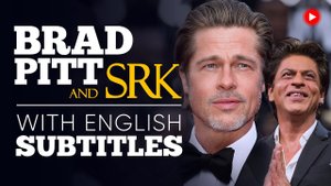 ENGLISH SPEECH _ BRAD PITT & SRK_ Brad Pitt meets SRK (English Subtitles).mp4