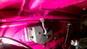 Редкие кадры. Результат регулировки замка капота.