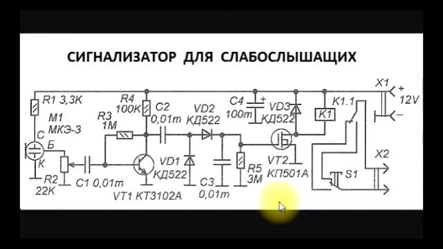 Sxematube - сигнализатор для слабослышащих