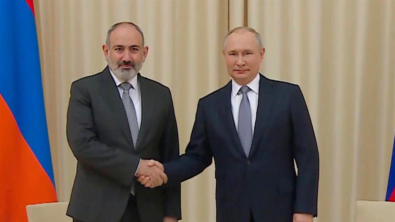 В Москве состоялись переговоры Владимира Путина с премьер-министром Армении Николом Пашиняном