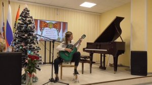 Польский народный танец "Мазурка", Колонина Валерия, гитара