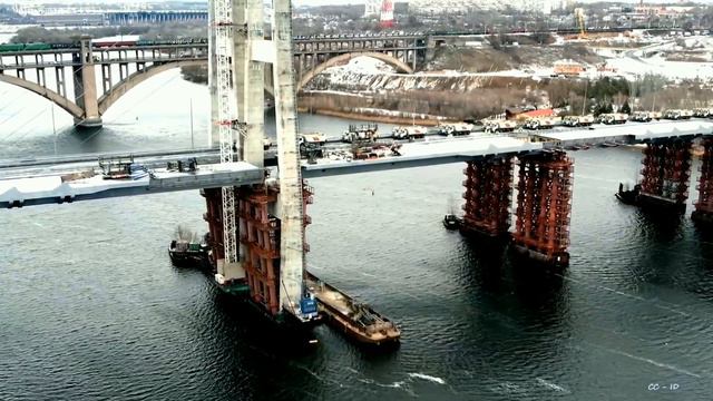 Новый ЗАПОРОЖСКИЙ МОСТ готов. Этого ГИГАНТА наконец-то достроили!