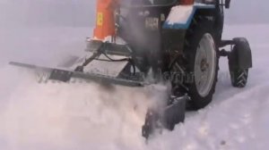 Снегоочиститель реверсивный шнекороторный Ураган-2200