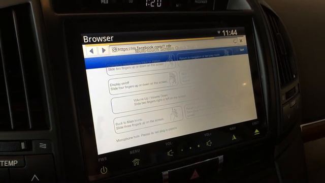 Toyota GXR 2014 new Navigation System | Facebook Access смотреть онлайн