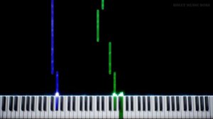 C418 - Wait (from Minecraft) - Piano Tutorial