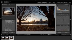 Процесс на примере обработки кадров в Adobe Lightroom для Fujifilm