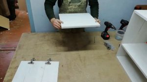 Сборка корпусной мебели для Кухни ДСП DIY Assembly of cabinet furniture for the kitchen chipboard