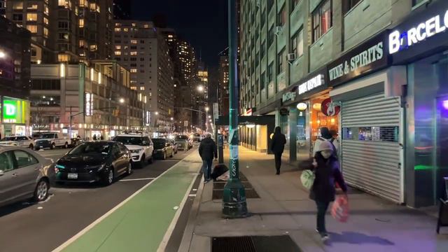 NEW YORK CITY LIVE Monday Night Midtown Manhattan смотреть онлайн