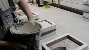 Процесс литья форм