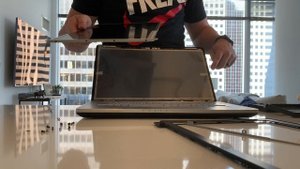 How to replace laptop screen ASUS N750JK 17.3”