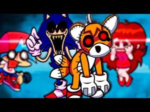 Тейлз Долл Ужасная Кукла Тейлз похитила Бойфренда Friday Night Funkin vs Tails Doll