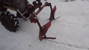 Минитрактор из мотоблока своими руками.
