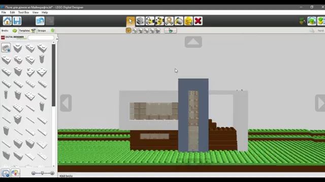 Дом Хай-Тек из minecraft в LEGO Digital Designer смотреть онлайн