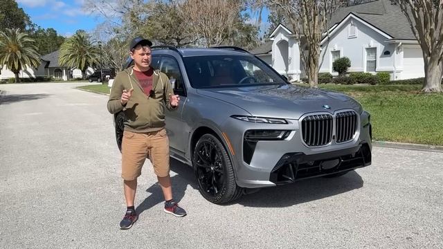 Осмотр Новой BMW X7 2023 года ! Урвали у Дилера в Деревне ! Флорида 56 Авто из США