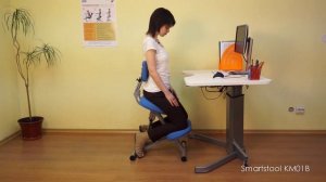 Обзор и настройка ортопедического коленного стула SmartStool KM01B (версия до 2017 года)