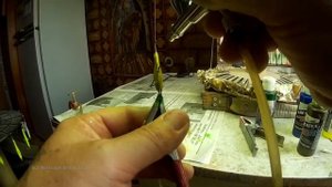 Покраска самодельных балансиров.