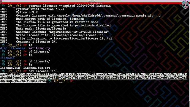 OFUSCAR Código PYTHON con PYARMOR. Encriptar programas, apps y scripts