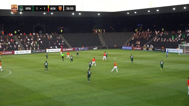 Обзор на матч Краснодар-2 Алания(Владикавказ) смотреть онлайн