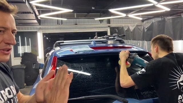 Полировка заднего стекла смотреть онлайн